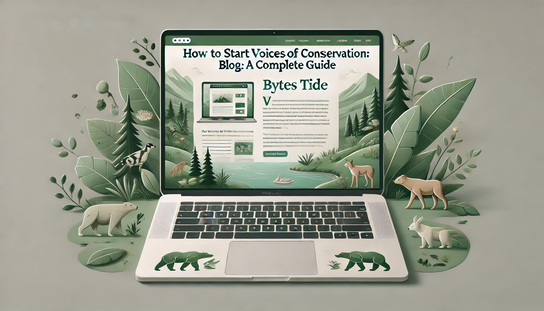 start voicesofconservation.org blog