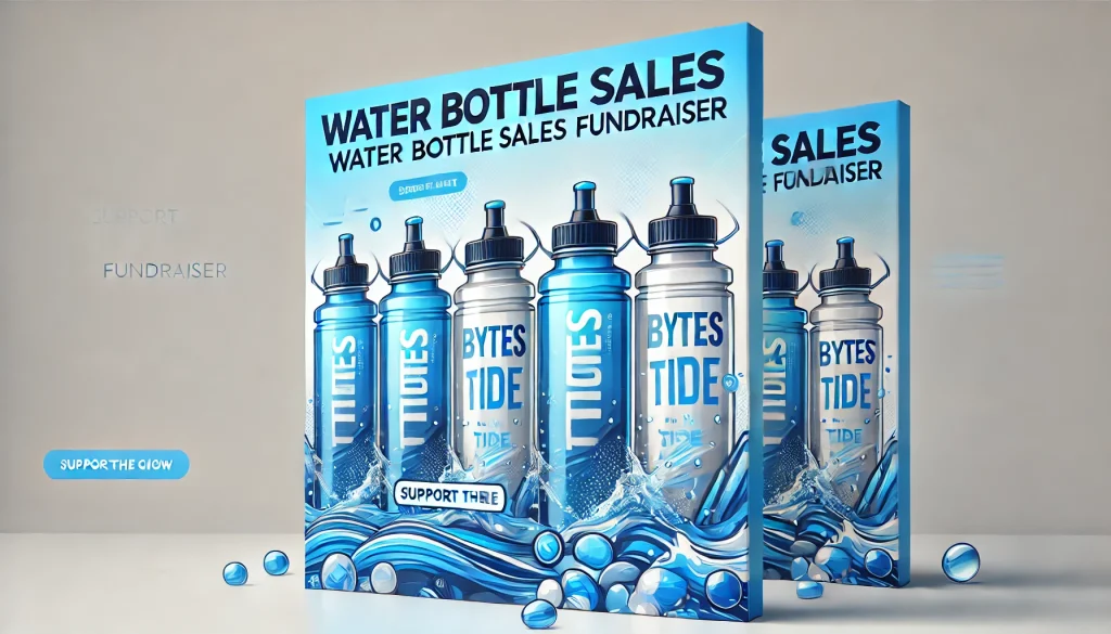 water bottle sales fundraiser