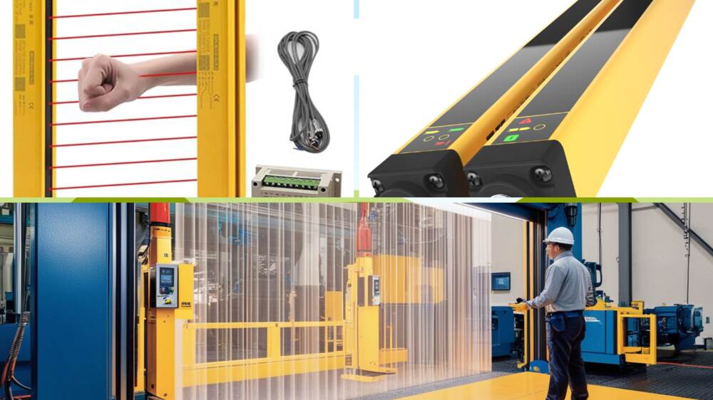 light curtain for retrofit baccur shear